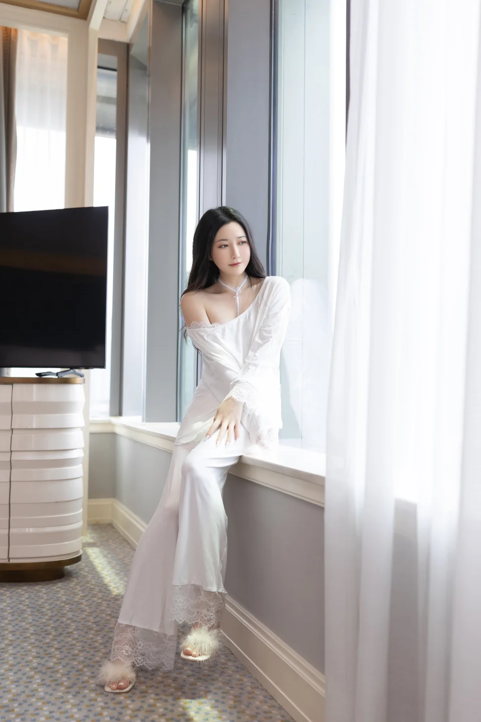 鱼子酱Fish - 温柔姐姐 [120P-1.16GB] tg@simisebaisi 【丝足阁】011.webp